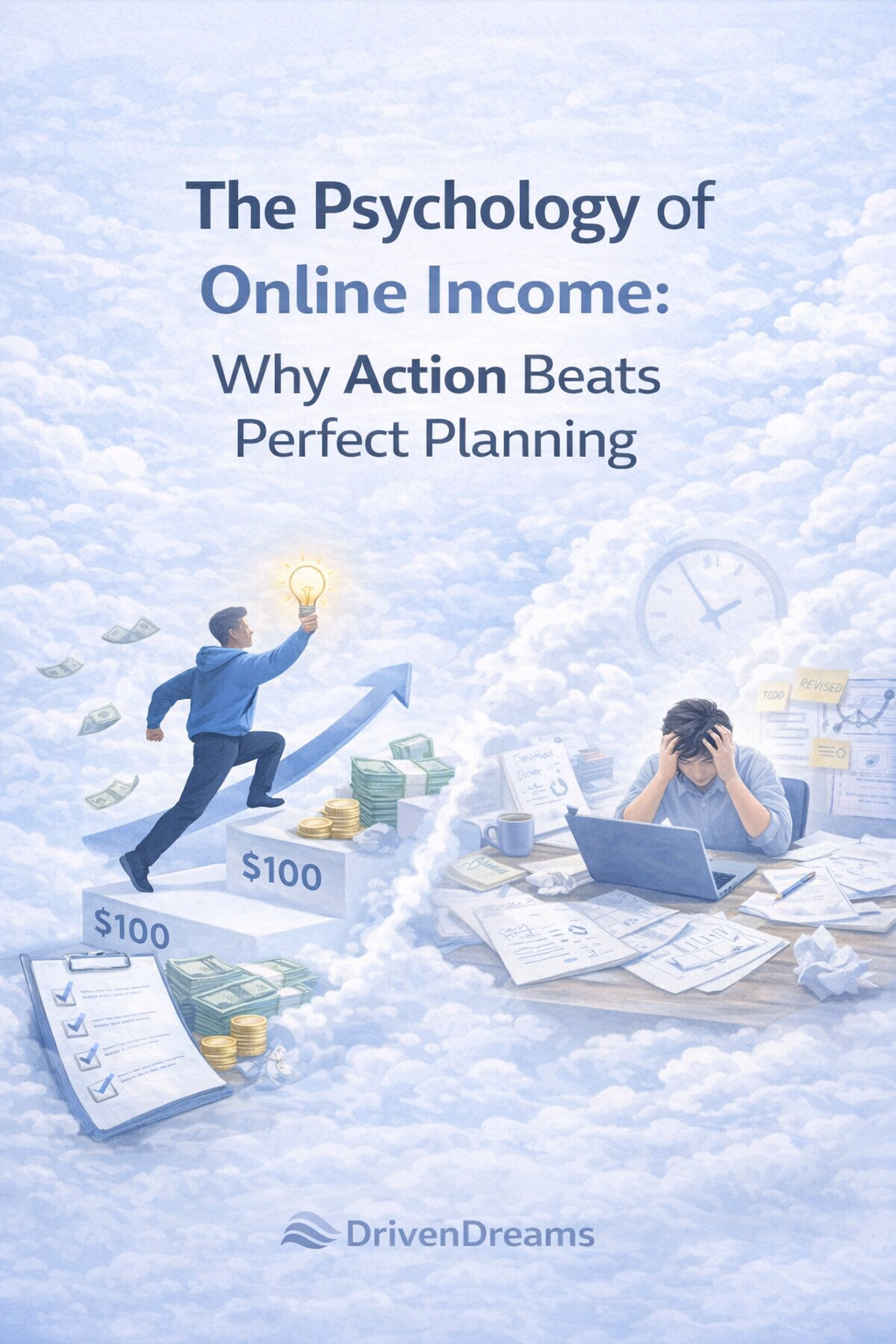 The Psychology of Online Income: Why Action Beats Perfect Planning