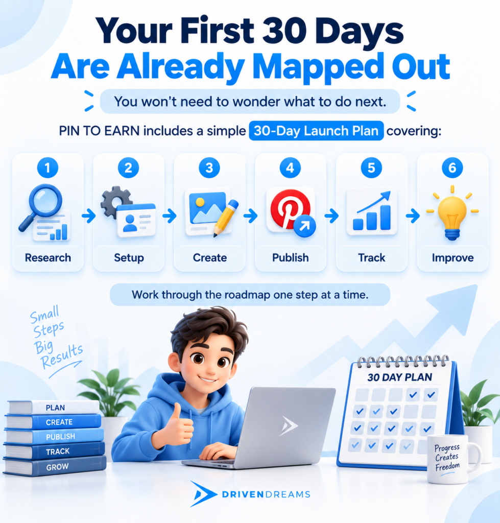 30 Day Action Plan - Pin To Earn